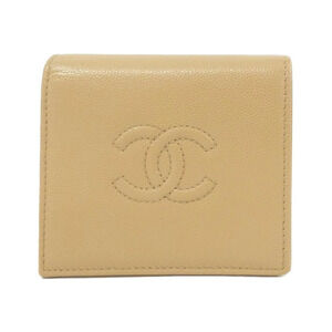 CHANEL Cream Wallet